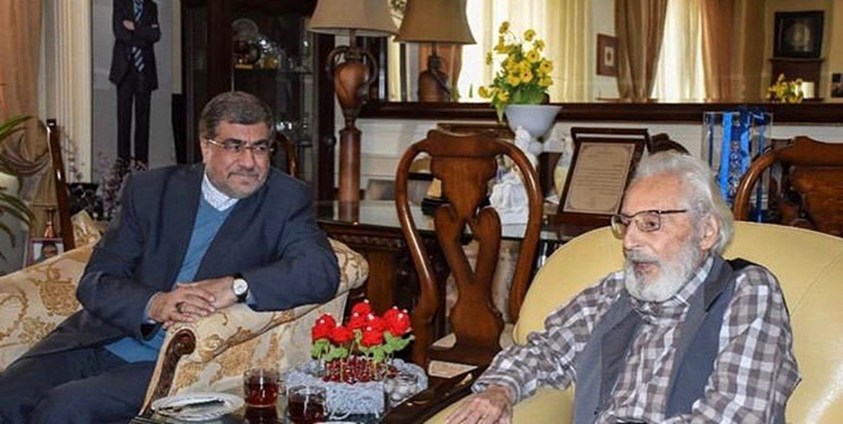 نماینده رئیس جمهور به عیادت «جمشید مشایخی» رفت