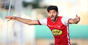 حرکت جنجالی مهدی ترابی برای زدن ضربه پنالتی
