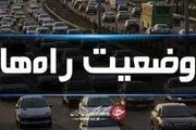 وضعیت ترافیکی جاده های کشور در ۲۴ مهر
