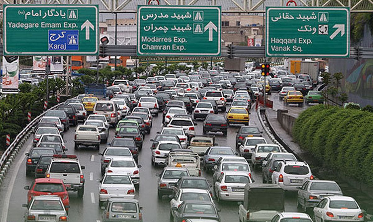 نقشه محدوده طرح زوج و فرد پایتخت +عکس