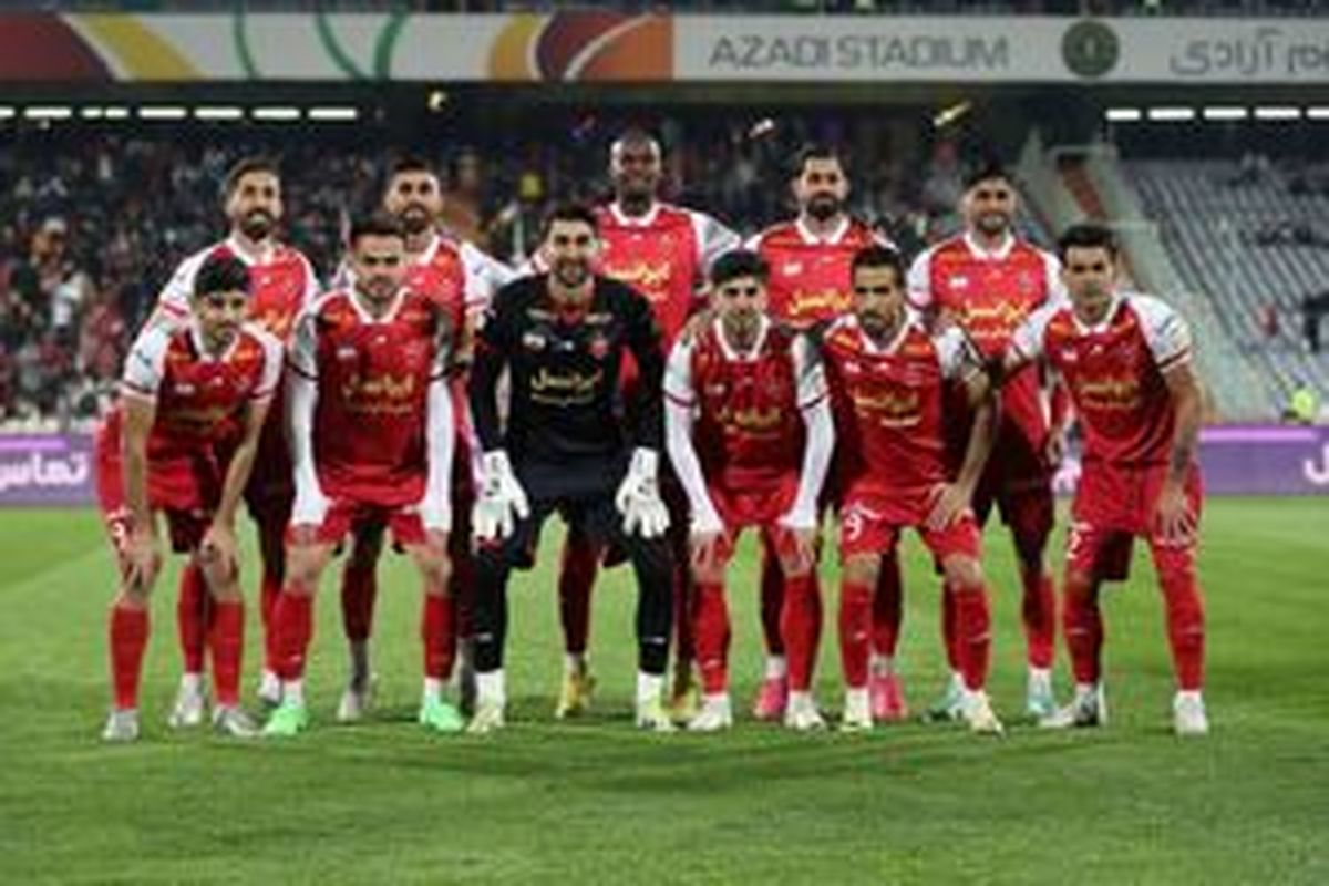 ورود بازیکنان پرسپولیس و استقلال به آزادی