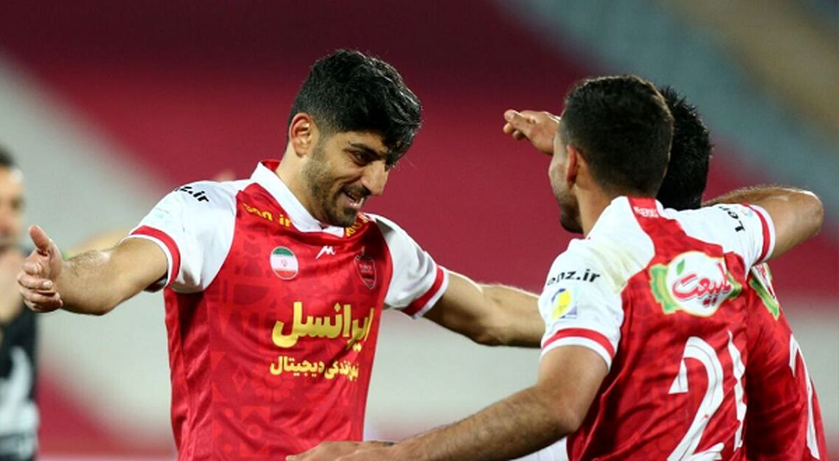 گل اول پرسپولیس به نفت و گاز گچساران توسط ترابی
