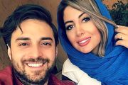 همسر بابک جهانبخش خودش را به بی خیالی زد /عکس