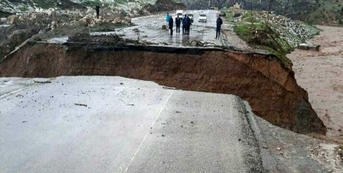 115 کیلومتر از جاده‌های لرستان تخریب شد