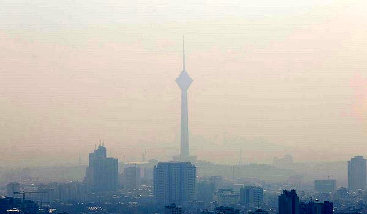 تهران غرق در دود/ گزارش تصویری