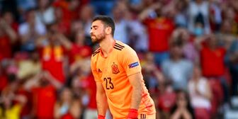 اشتباه عجیب سنگربان اسپانیا +فیلم