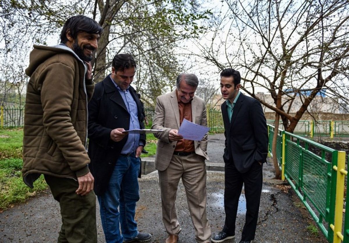 حرص‌وجوشِ «مهران رجبی» در پشت‌صحنه پدر پسری

