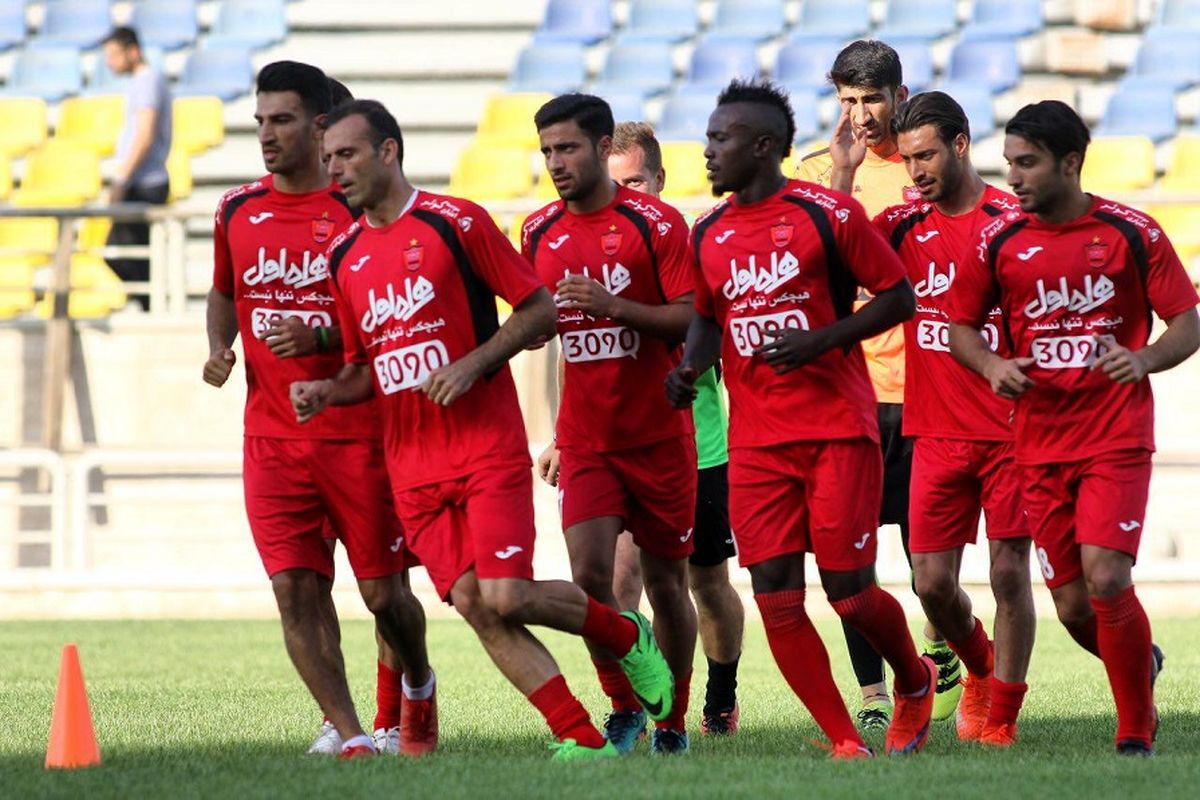تمرینات پرسپولیس دور از چشم هواداران و خبرنگاران