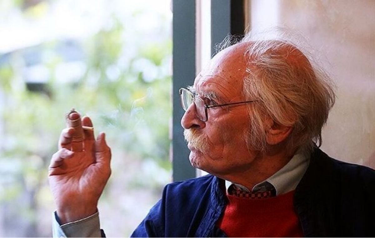 تصویری از جشن تولد ۸۴ سالگی ‎محمود دولت آبادی