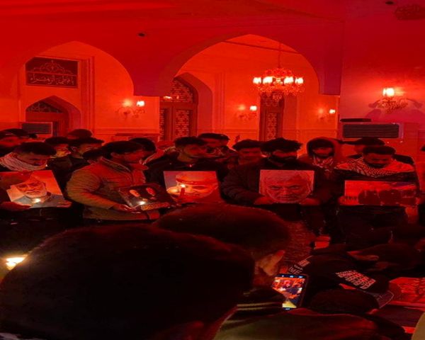 حضور مستمر مردم در مزار شهید المهندس در نجف اشرف/گزارش تصویری