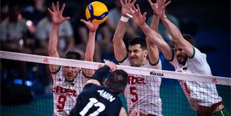 سومین شکست شاگردان عطایی در لیگ ملت‌های والیبال