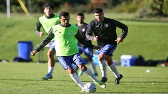 وحید امیری بالاخره پا به توپ شد
