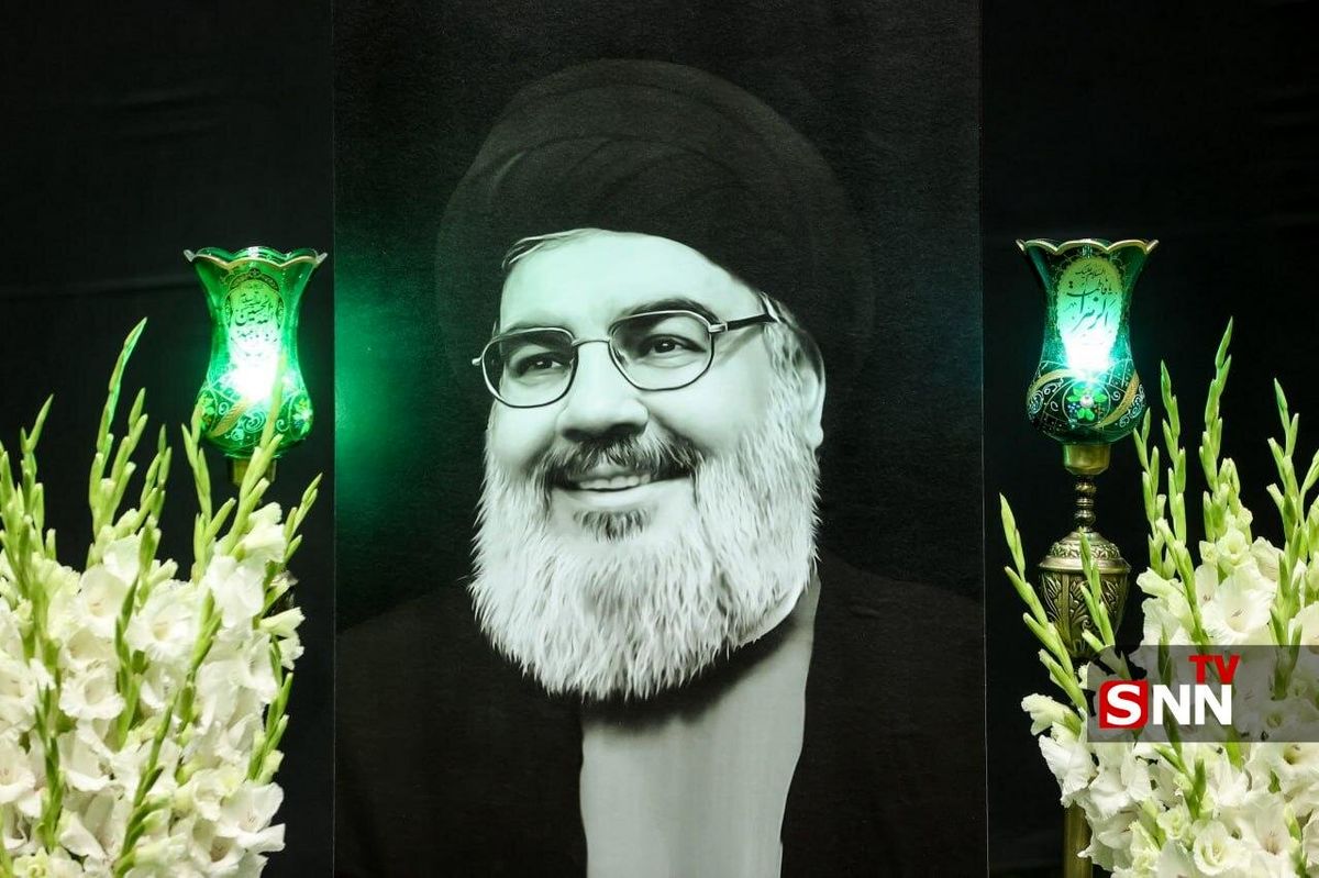 فیلم حضور شهید نصرالله در حرم سیدالکریم در سال ۸۴