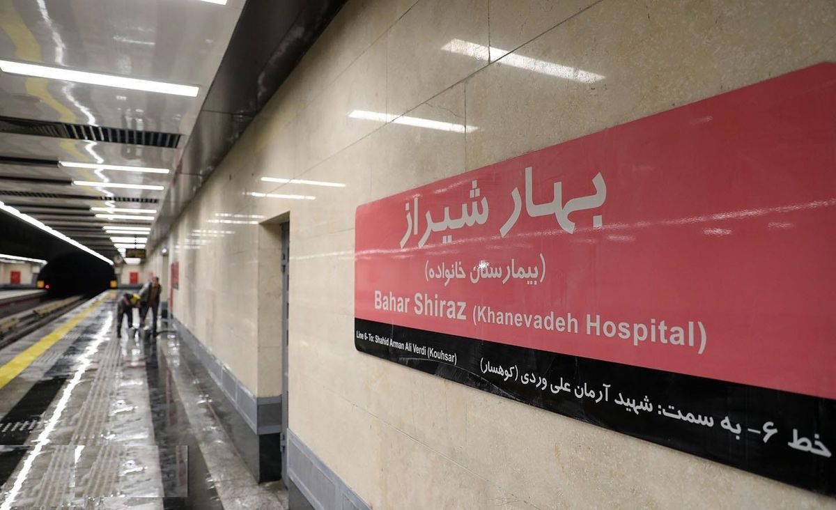 روش حفظ یک درخت در ایستگاه مترو تهران