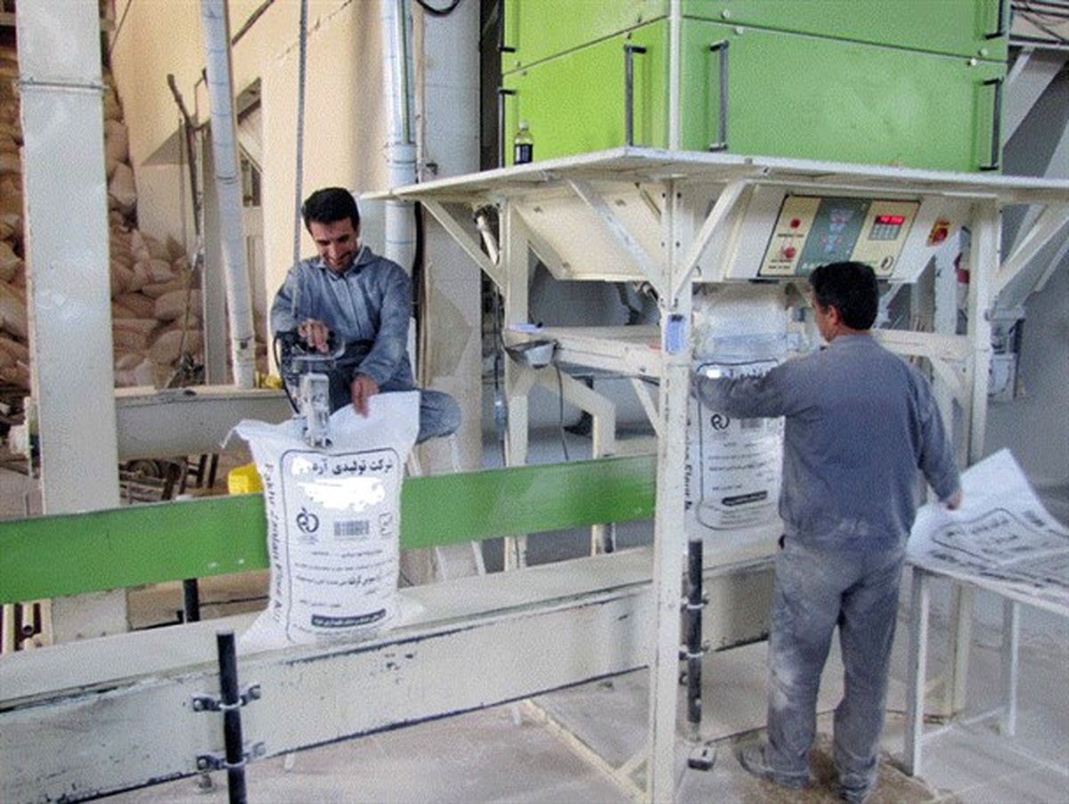 یکی از دو کارخانه تولید آرد گندم شهرستان میانه آغاز بکارکرد